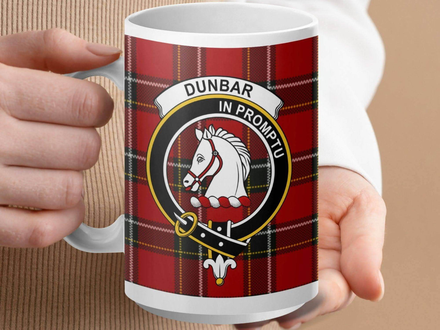Dunbar In Promptu Plaid Design Mug product