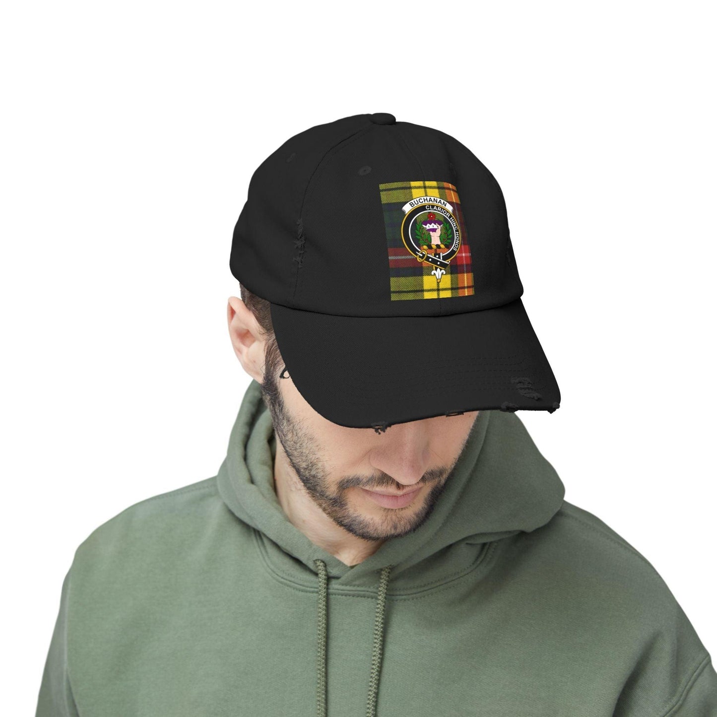 Buchanan Clan Crest Stylish Scottish Baseball Cap - Celtic Ancestry Gifts