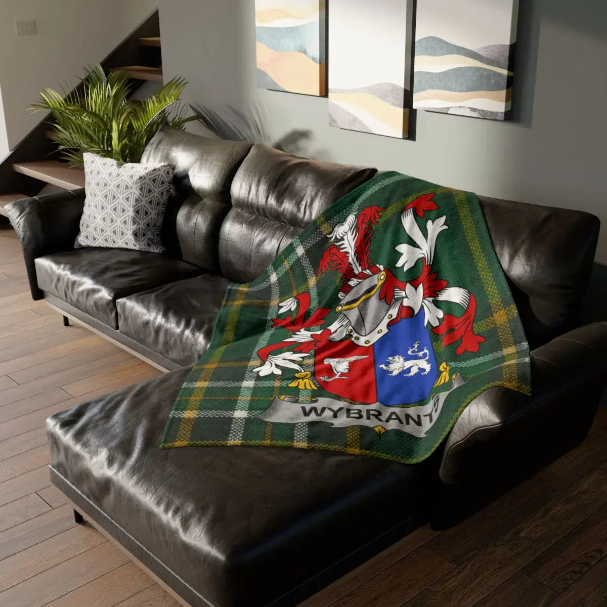 Wybrant Crest Family Heritage Collectible Blanket product