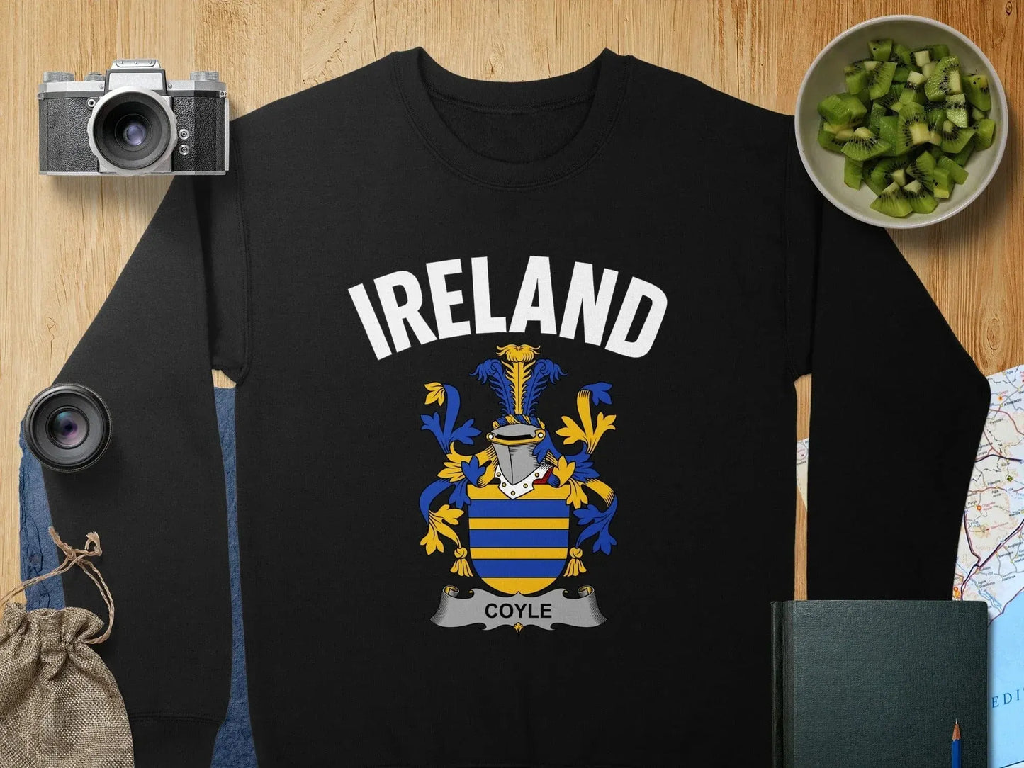 Ireland Coyle Family Crest Shirt Unique Heritage Product
