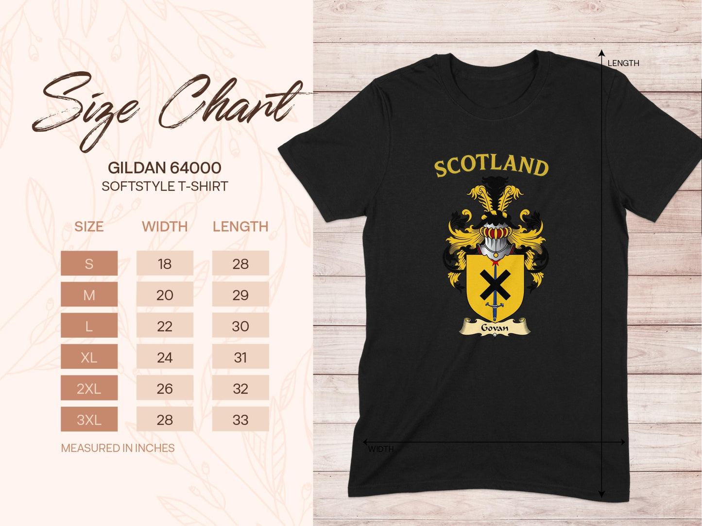 Scotland Graphic T-Shirt Family Crest Design product