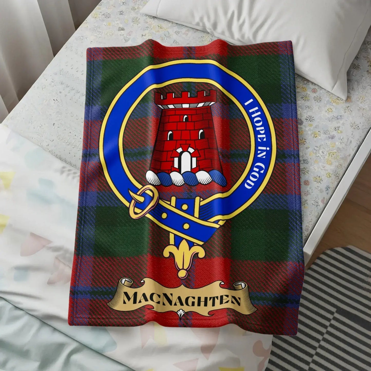 MacNaghten I Hope In God Tartan Blanket product