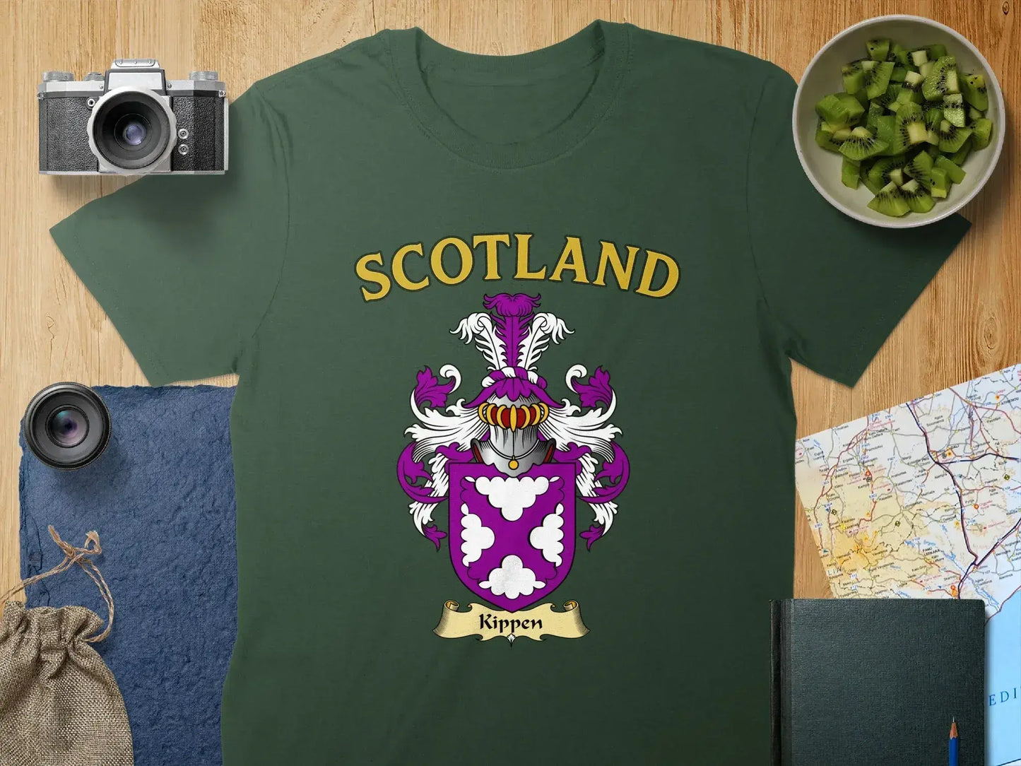 Scotland Family Crest Emblem with Kippen Product Type