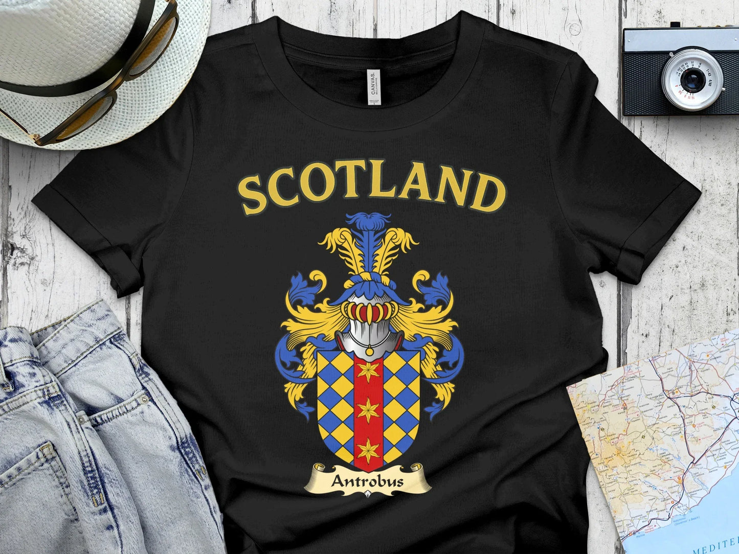 Scotland Antrobus Heritage Crest Family T-shirt product type