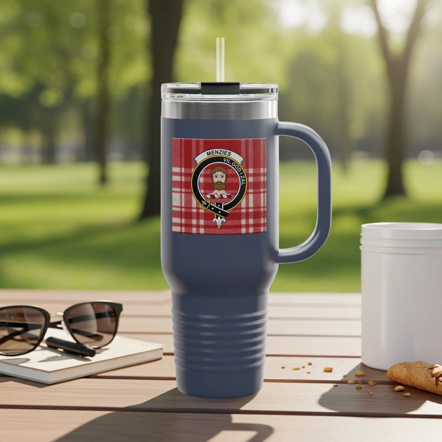 Menzies Clan Tartan Design Keeps Drinkware Tumbler product