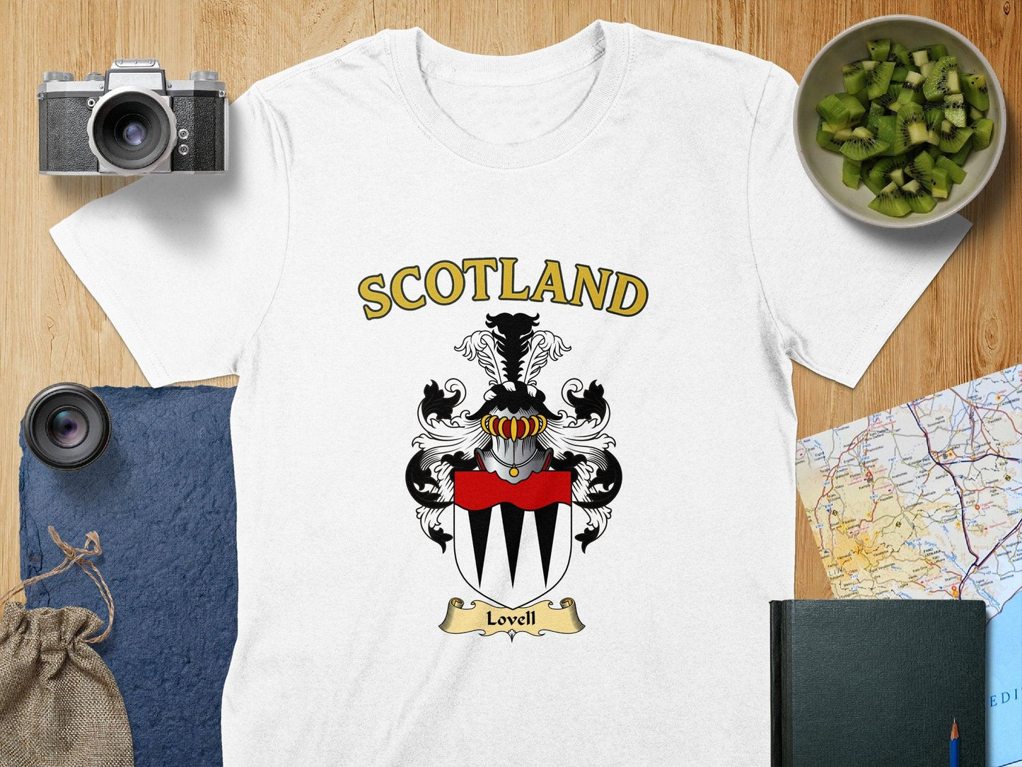 Scotland Lovell Coat of Arms Graphic Tee product type