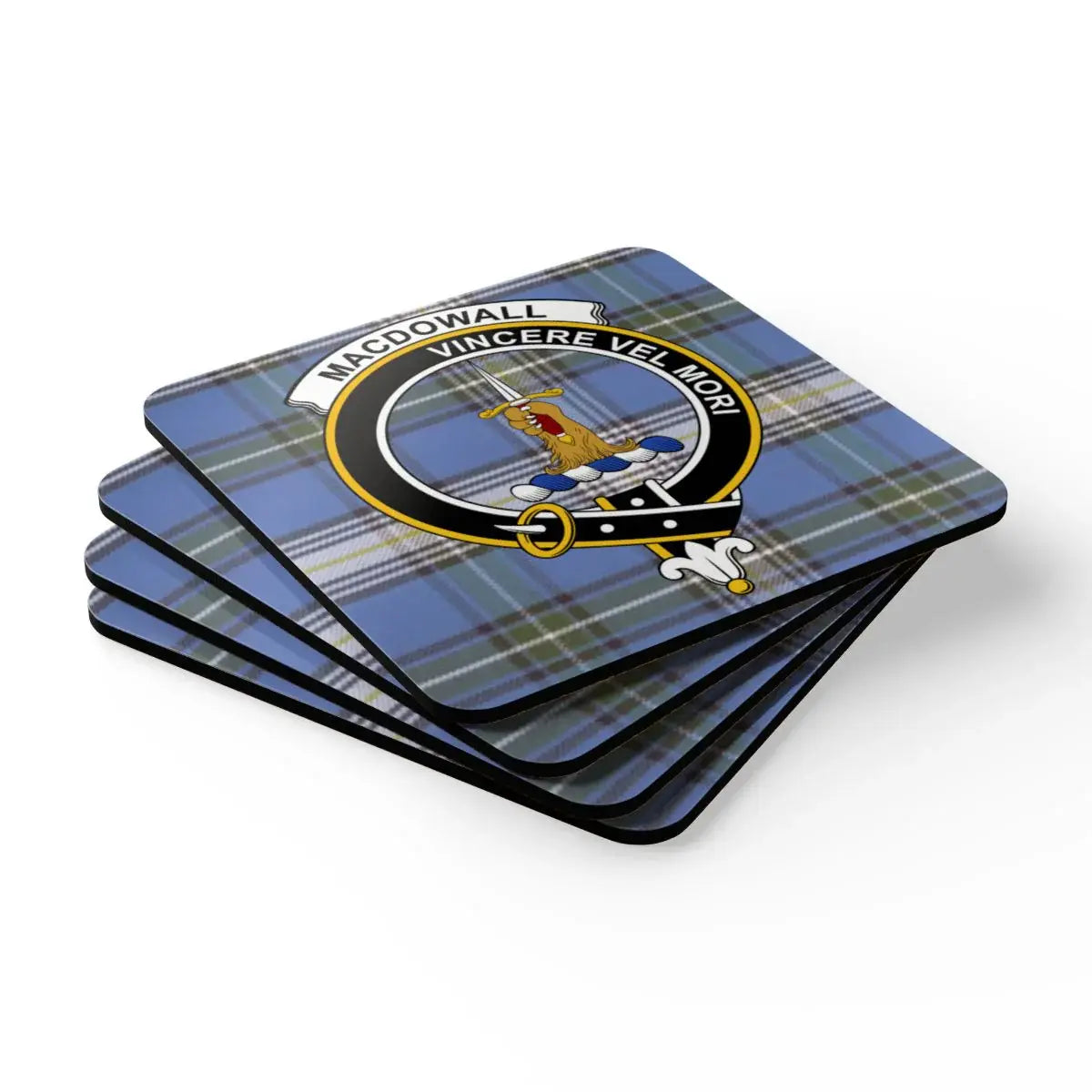 Macdowall Vincere Vel Mori Custom Coasters product type