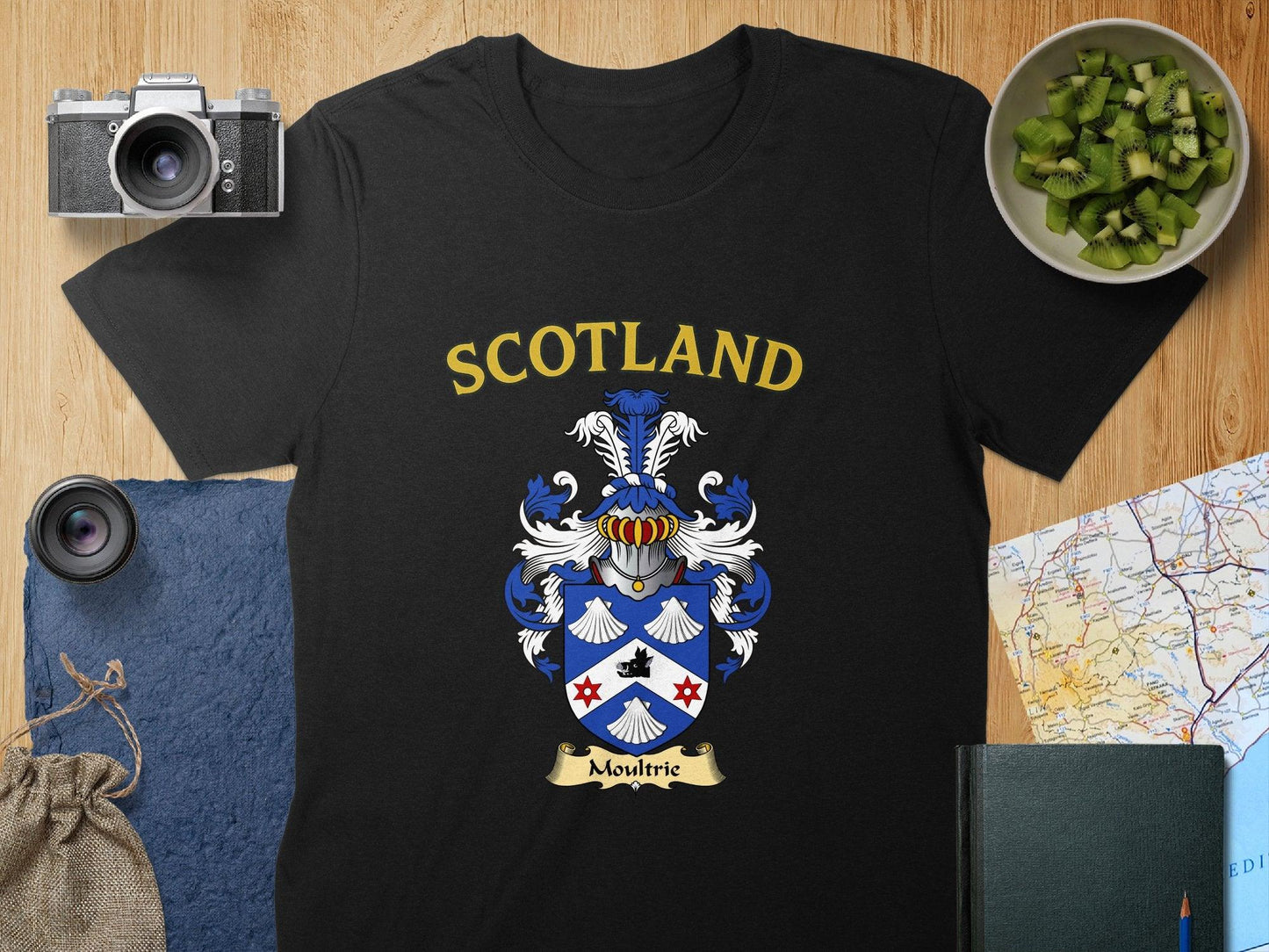 Scotland Coat of Arms Graphic Tee Stylish Product