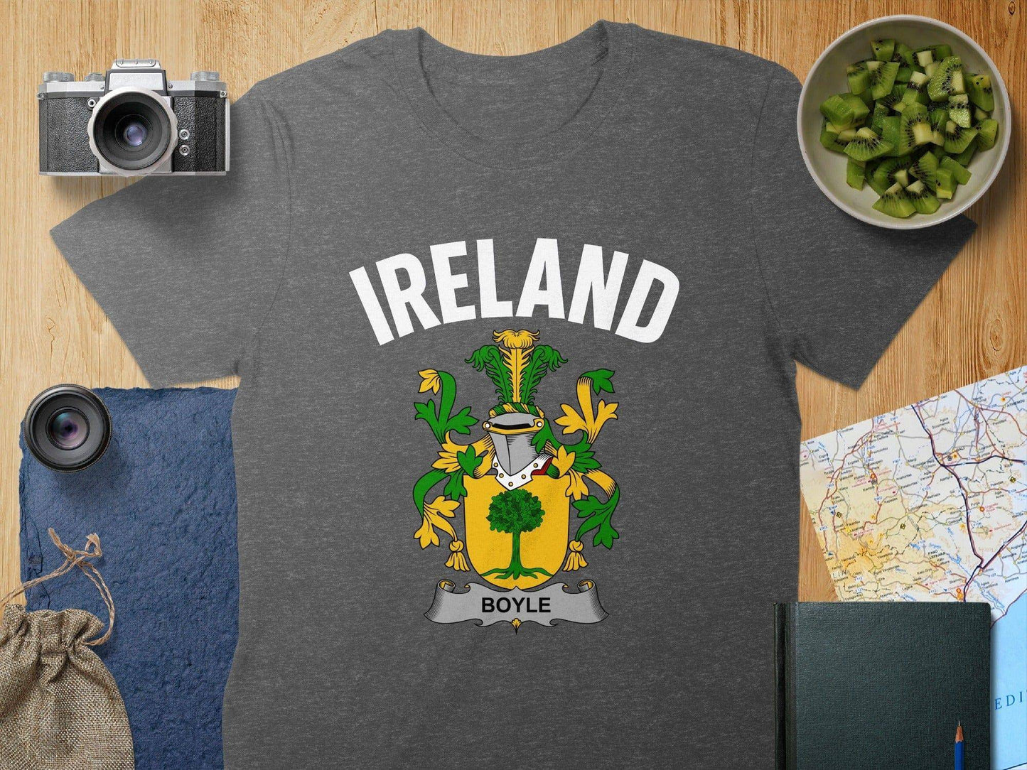 Ireland Boyle Coat of Arms Graphic T-Shirt product type