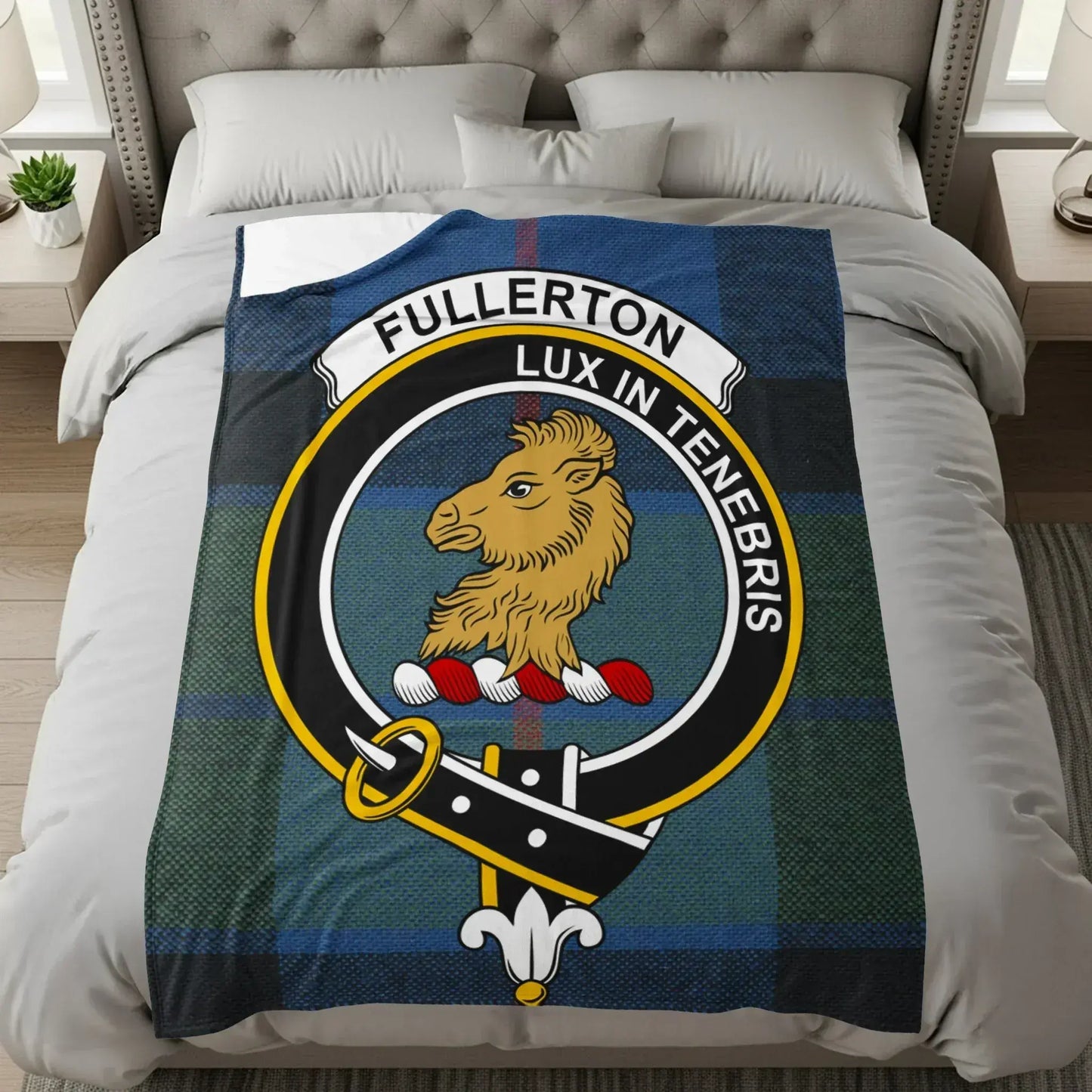 Fullerton Lux In Tenebris Family Blanket product