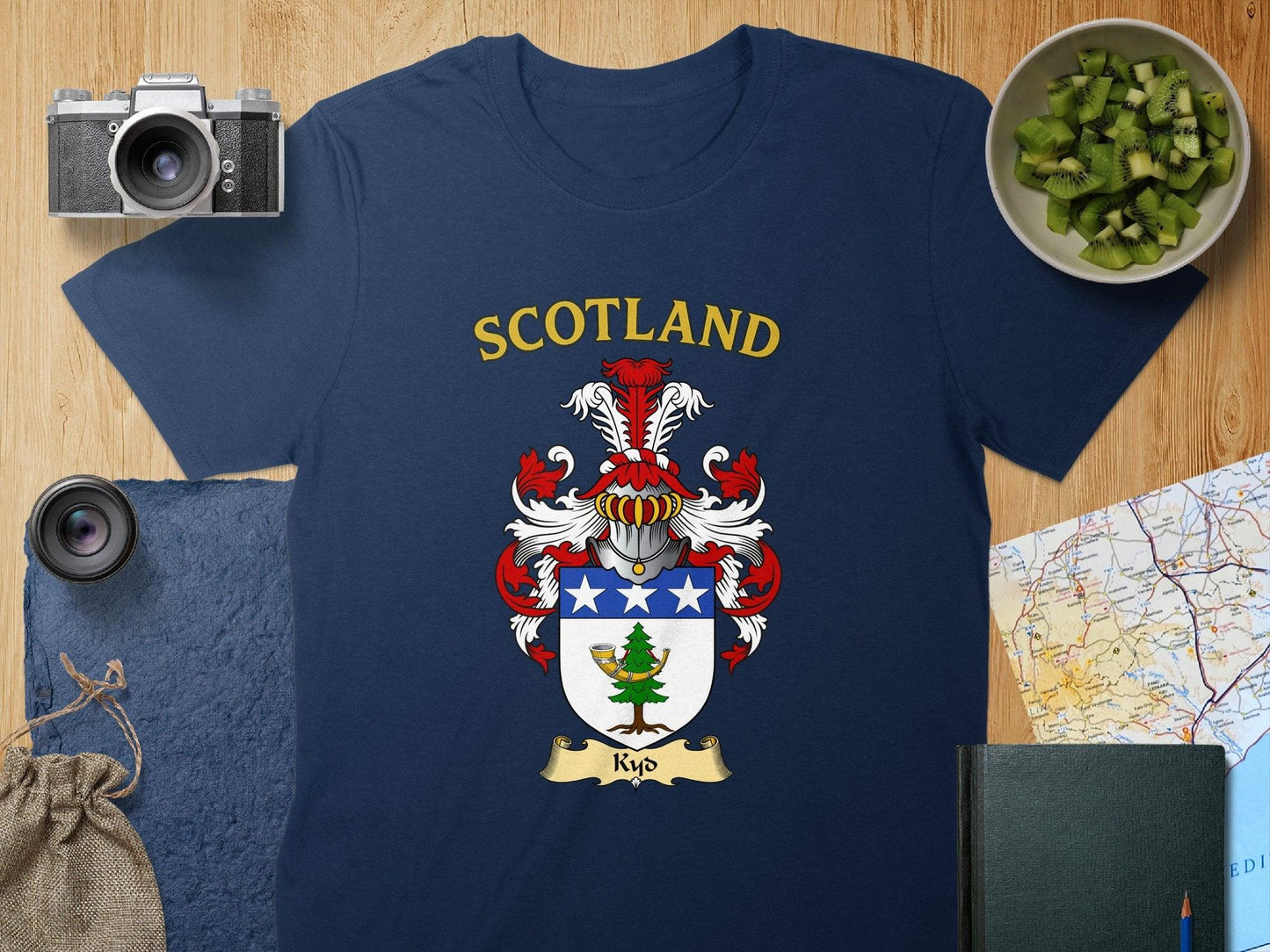 Scotland Family Crest Graphic Design product type