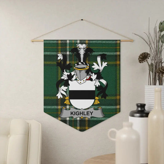 Custom Family Crest Wall Banner Decorative product