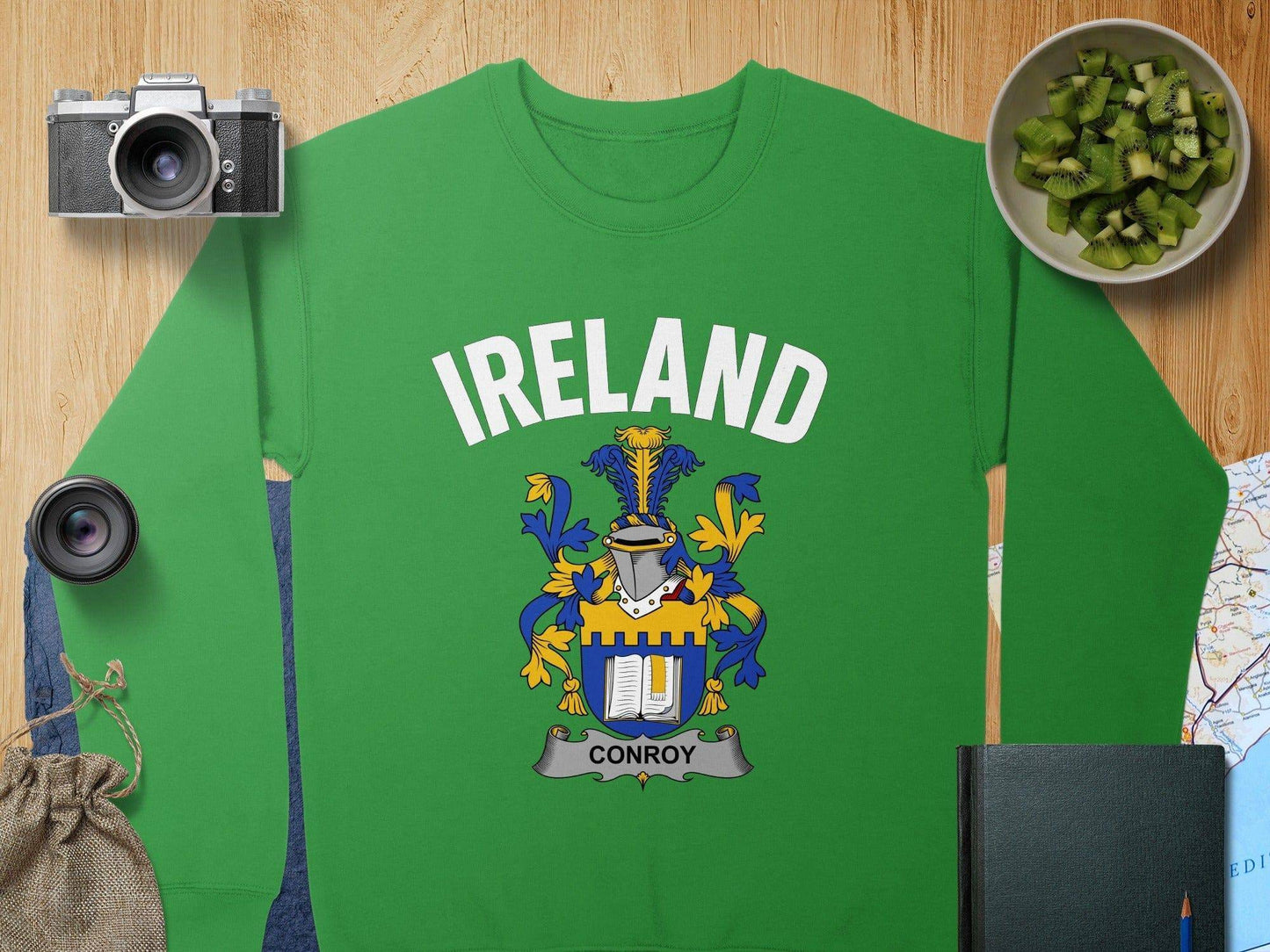 Ireland Conroy Family Crest Green Sweatshirt product