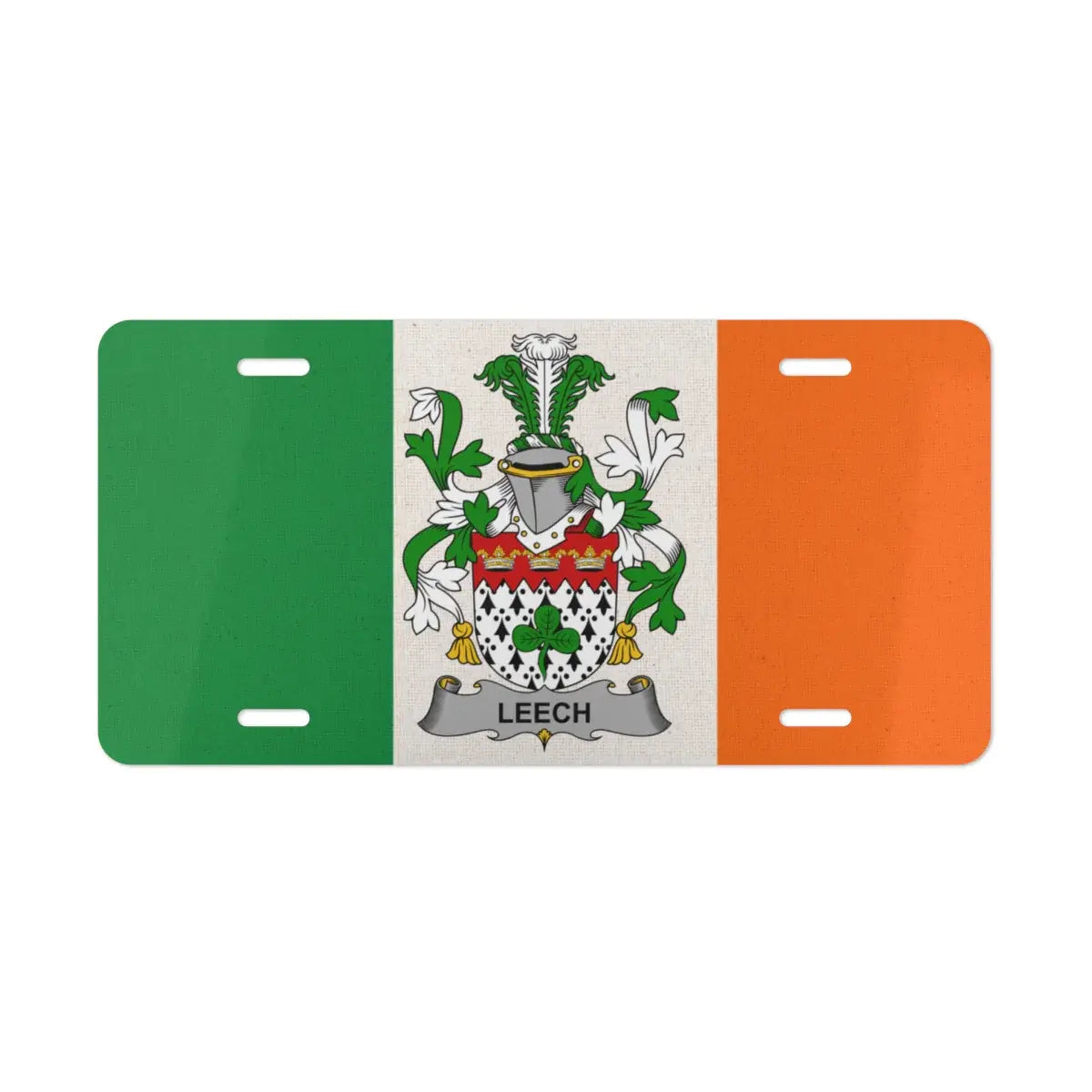 Irish Family Crest Designs License Plate product