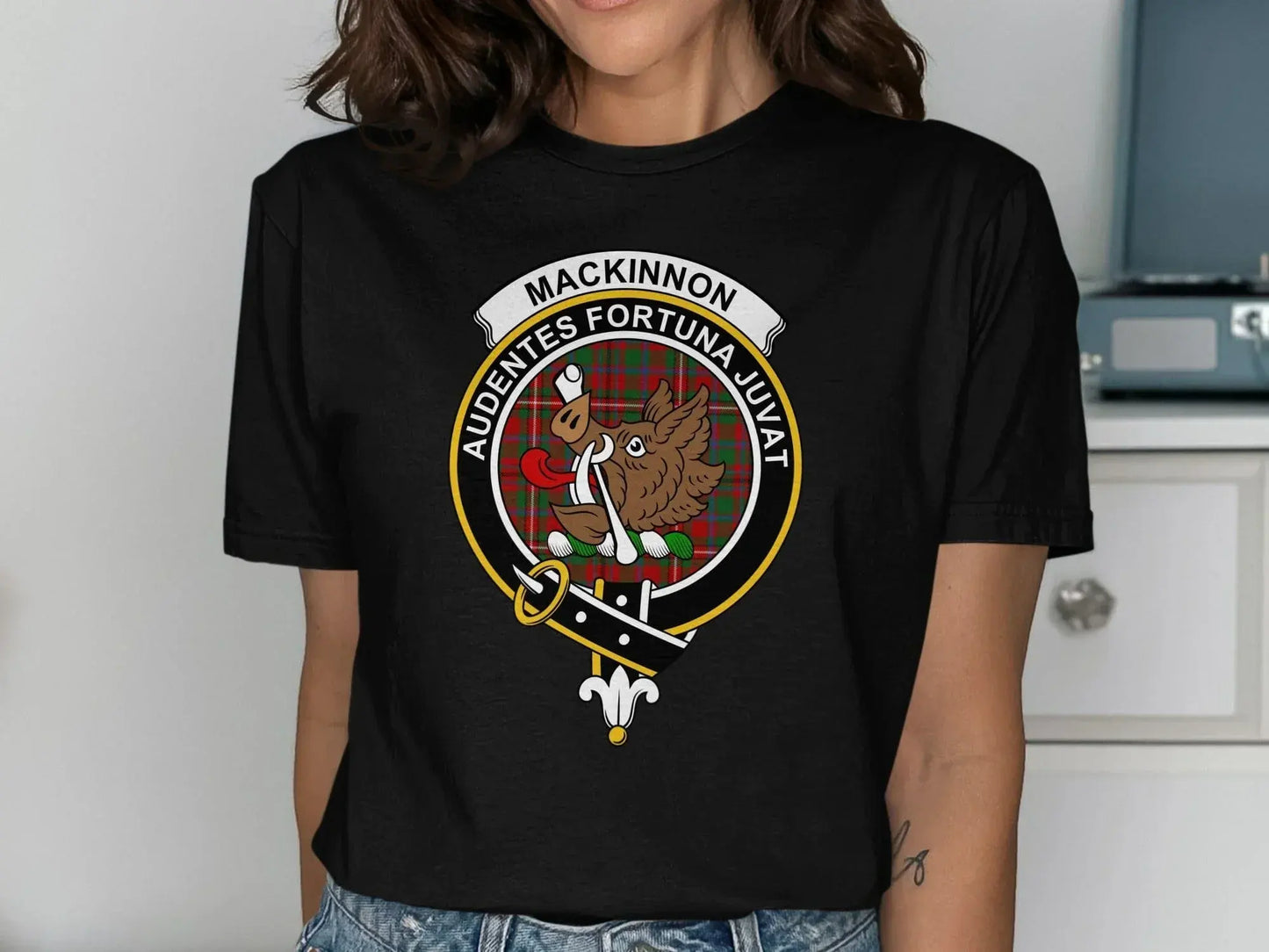Mackinnon Audentes Fortuna Juvat Crest Shirt product