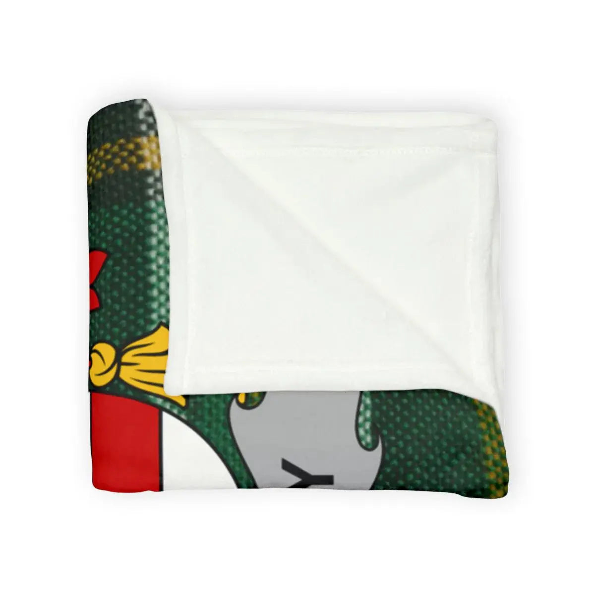 Green and Red Fun Cartoon Character Blanket product