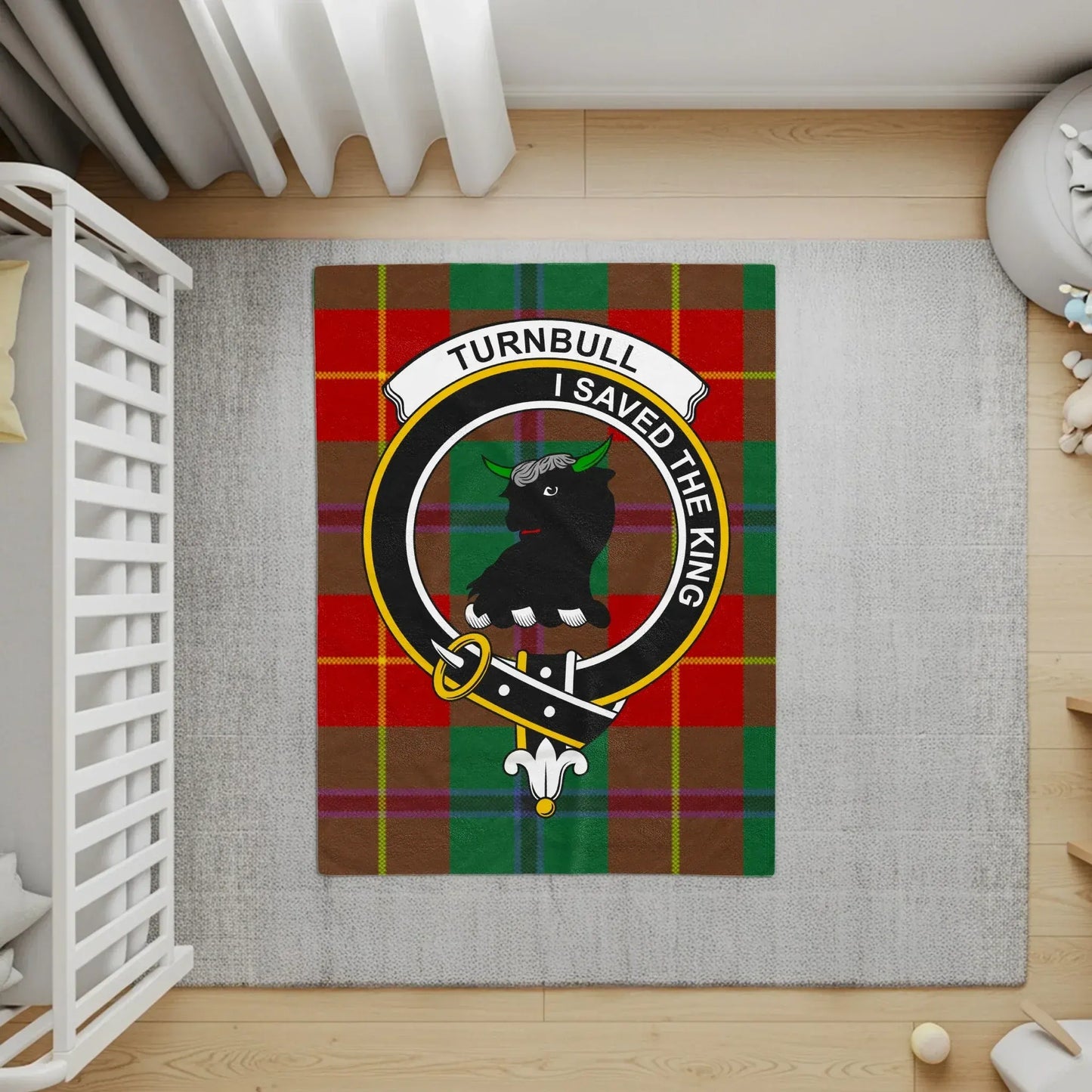TURNBULL I SAVED THE KING Area Rug product