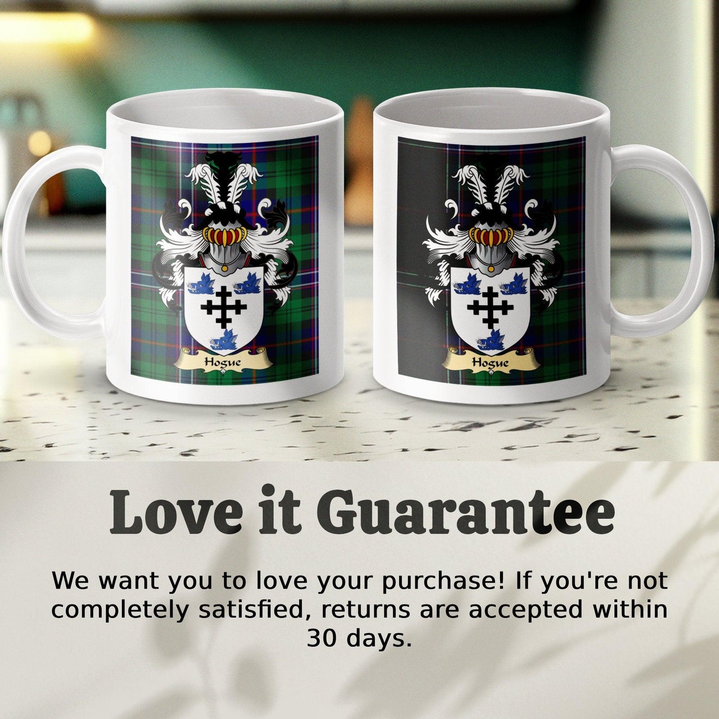 Hosue Clan Surname Coat Of Arms Scottish Mug - Celtic Ancestry Gifts