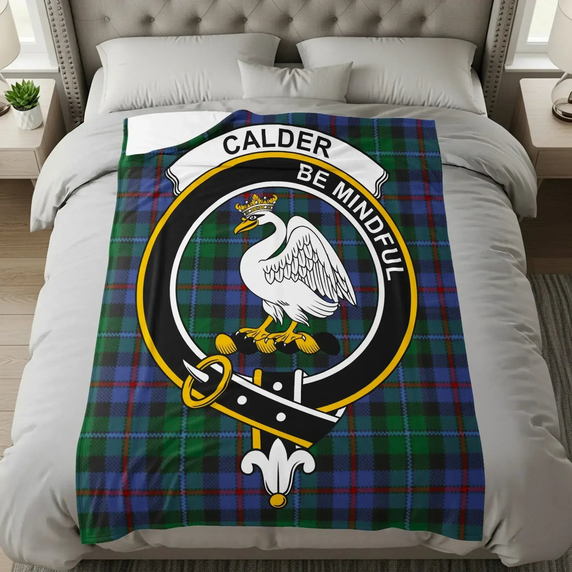 Calder Be Mindful Crest Design Bedding product