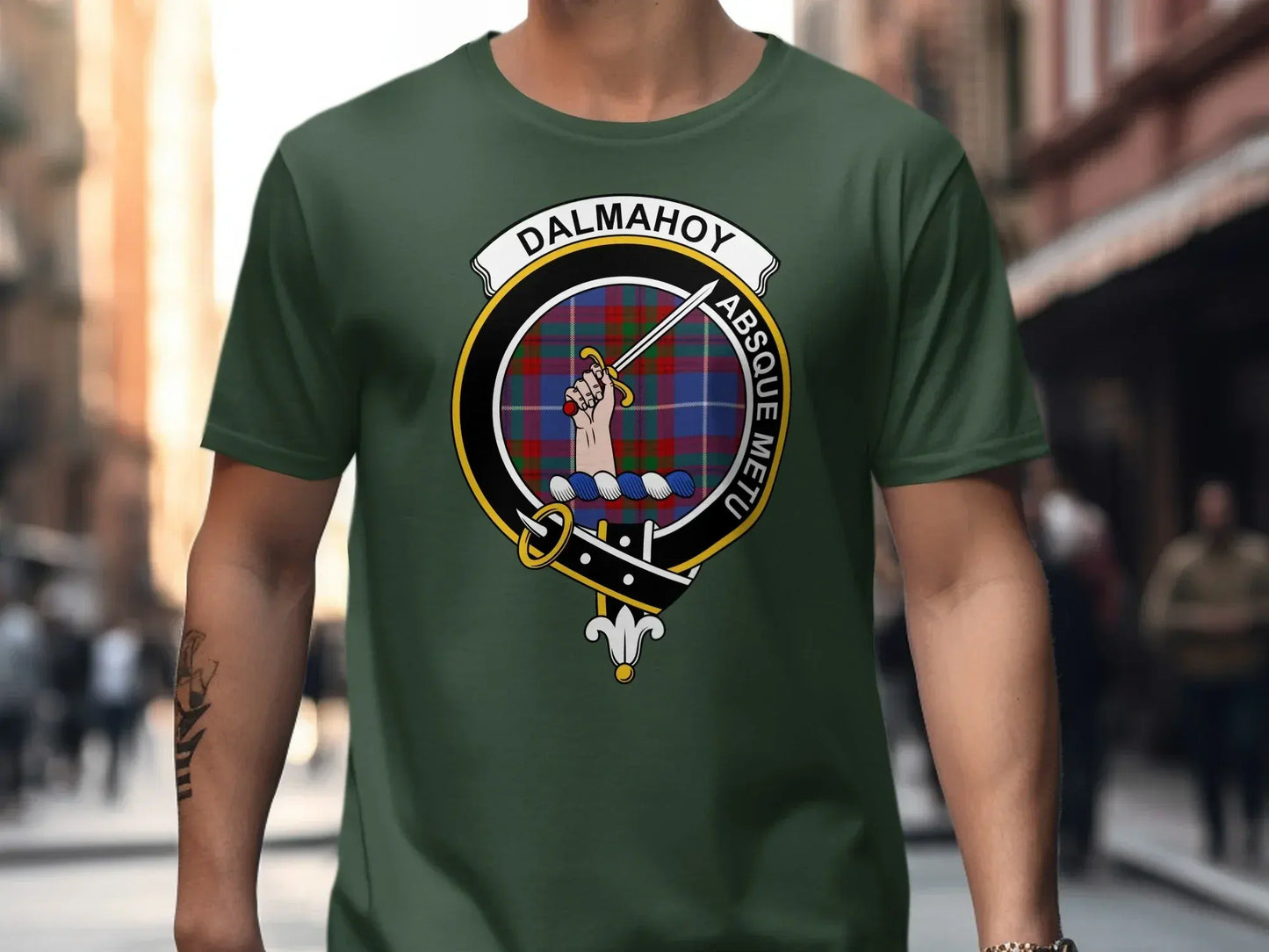 Dalmahoy Absque Metu Clan Symbol T-shirt Product