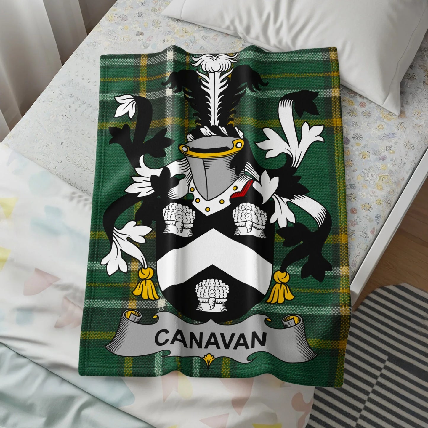 Canavan Crest Decorative Blanket product type