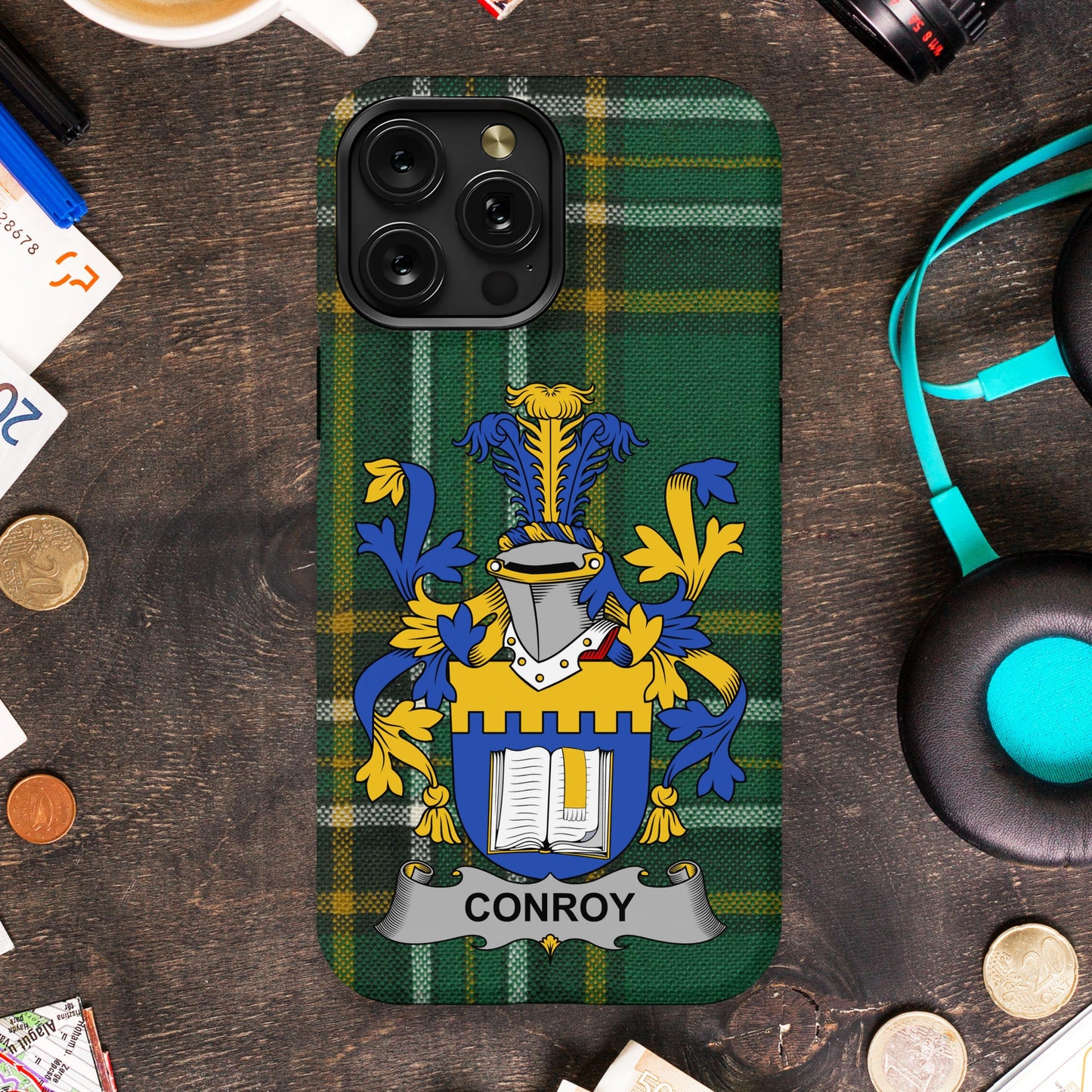 Personalized Family Crest Phone Case product