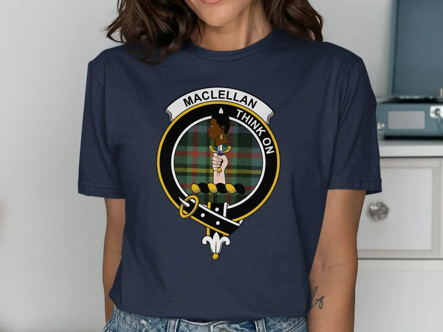 Maclellan Think On Badge Graphic T Shirt product