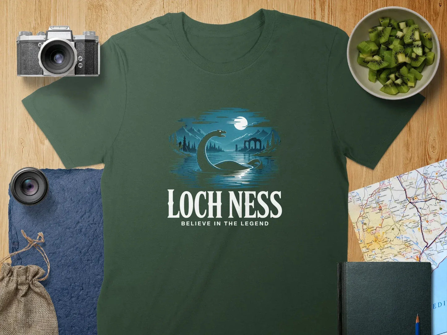 Loch Ness Believe in the Legend Graphic T-Shirt product type