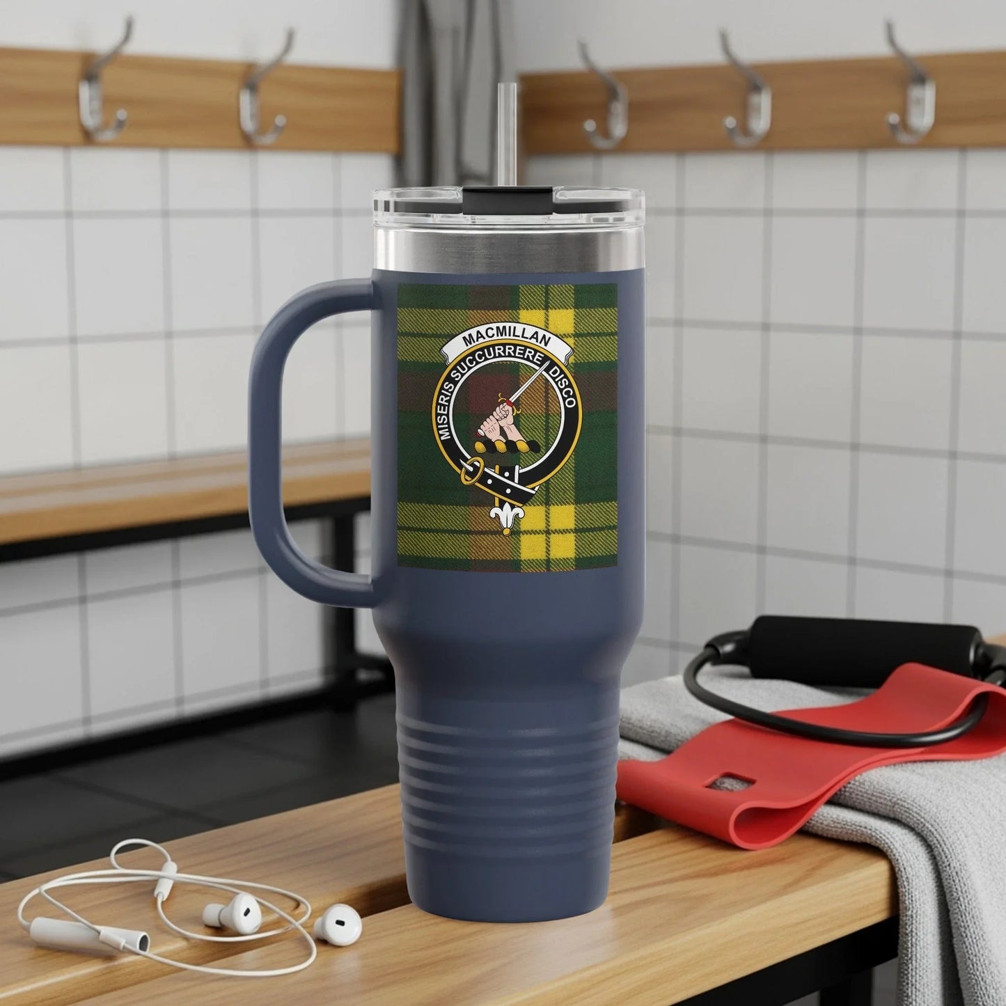 Unique MacMillan Clan Tartan Travel Mug product
