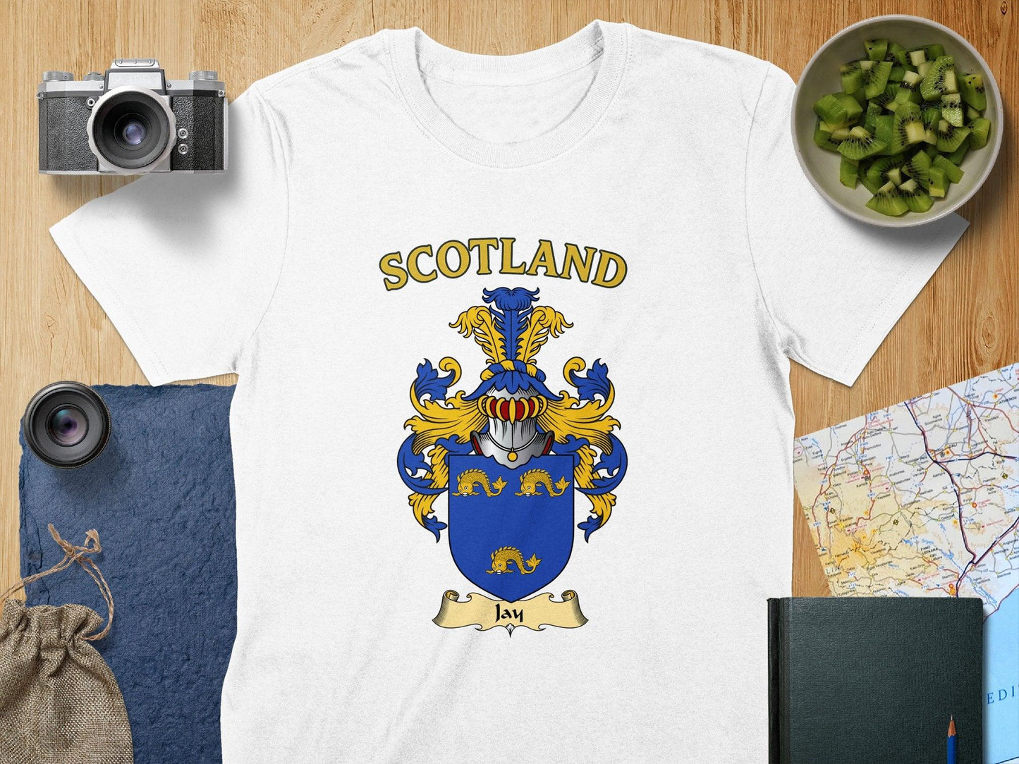 Scotland Family Crest Graphic Printed Shirt product type