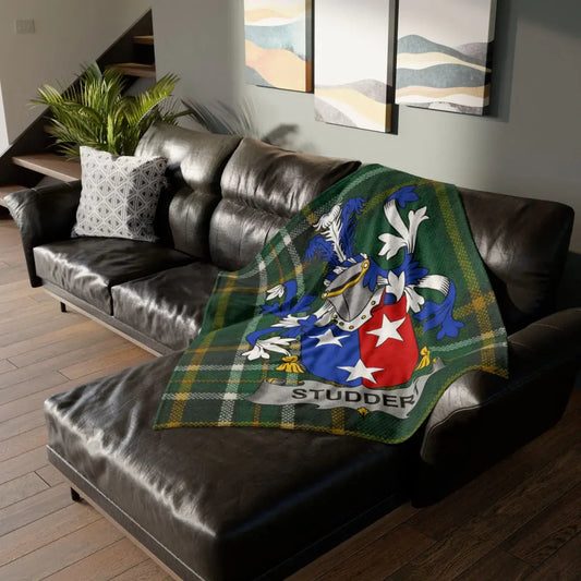 Personalized Family Crest Blanket Home Decor product