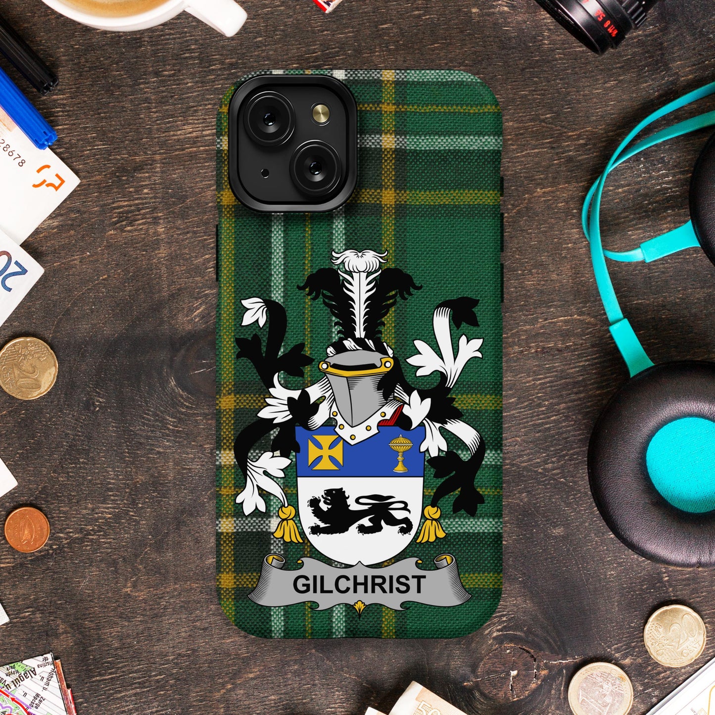 Custom Family Crest Gilchrist Phone Case product