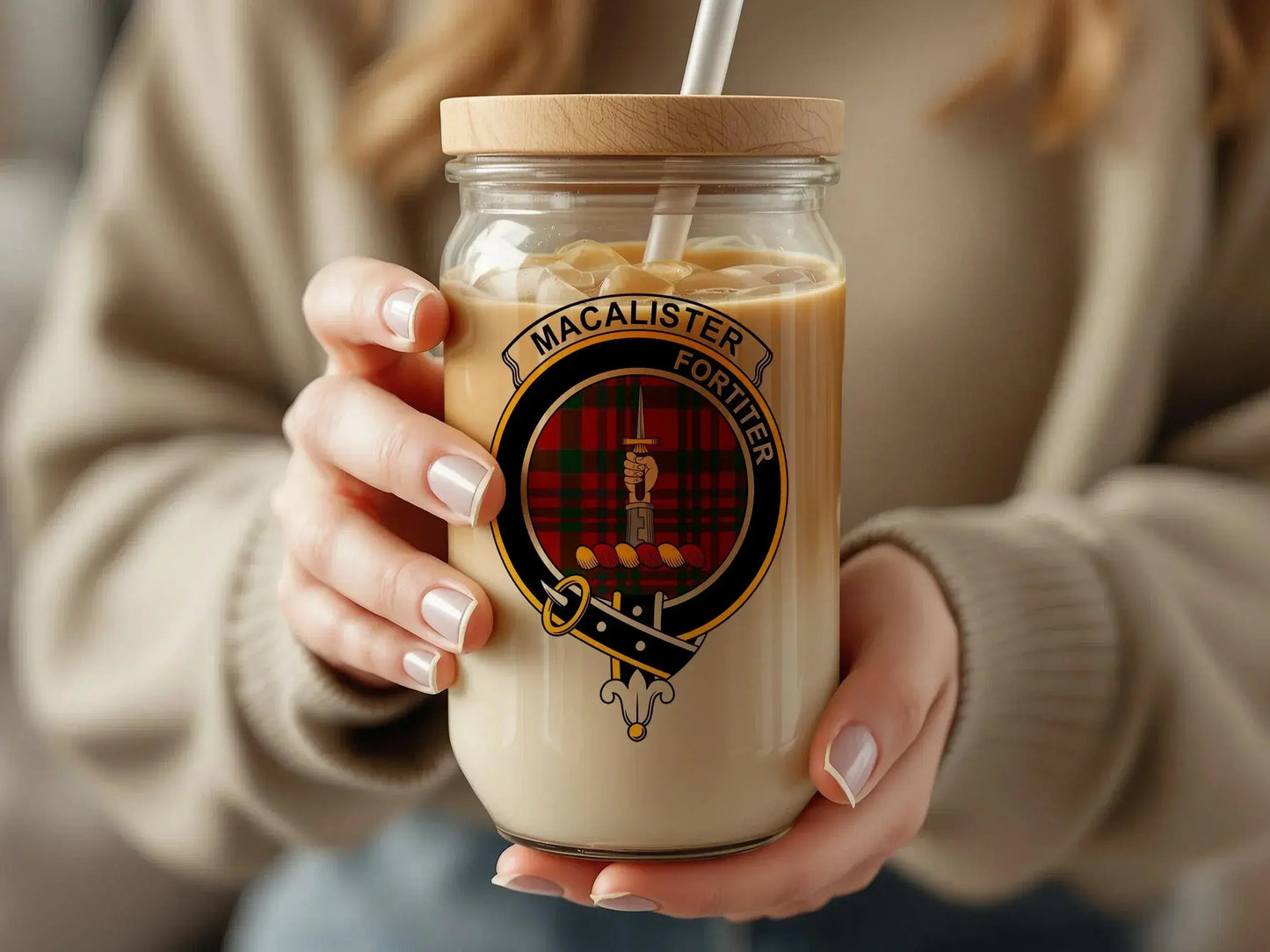 MacAlister Clan Crest Tartan Insulated Tumbler product