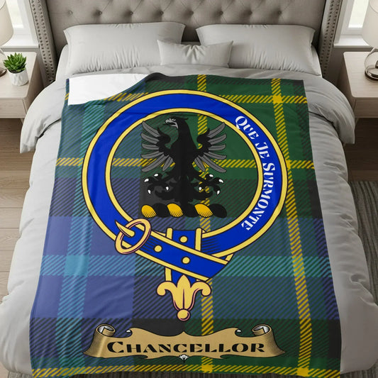 Elegant Chancellor Plaid Luxury Blanket Unique Product