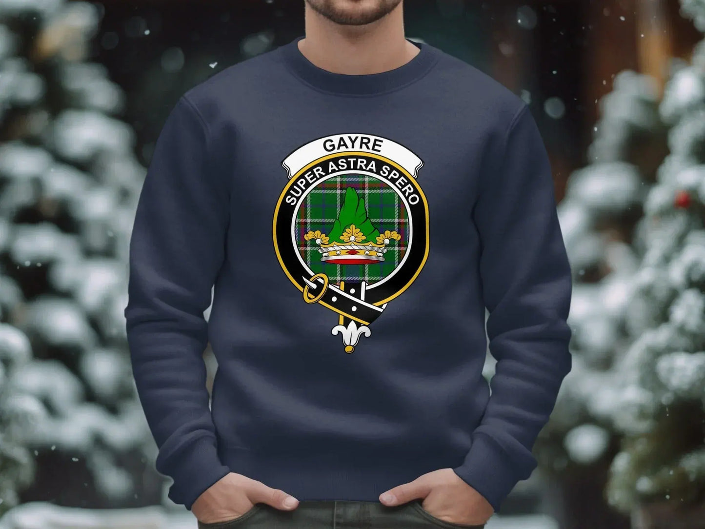 Gayre Super Astra Spero Family Crest Sweatshirt product type
