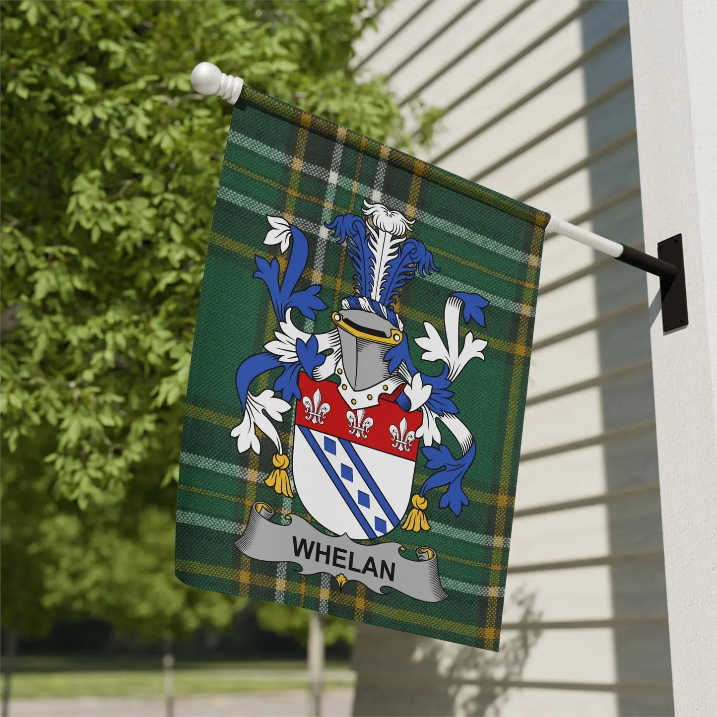 Whelan Coat of Arms Family Heritage Flag product