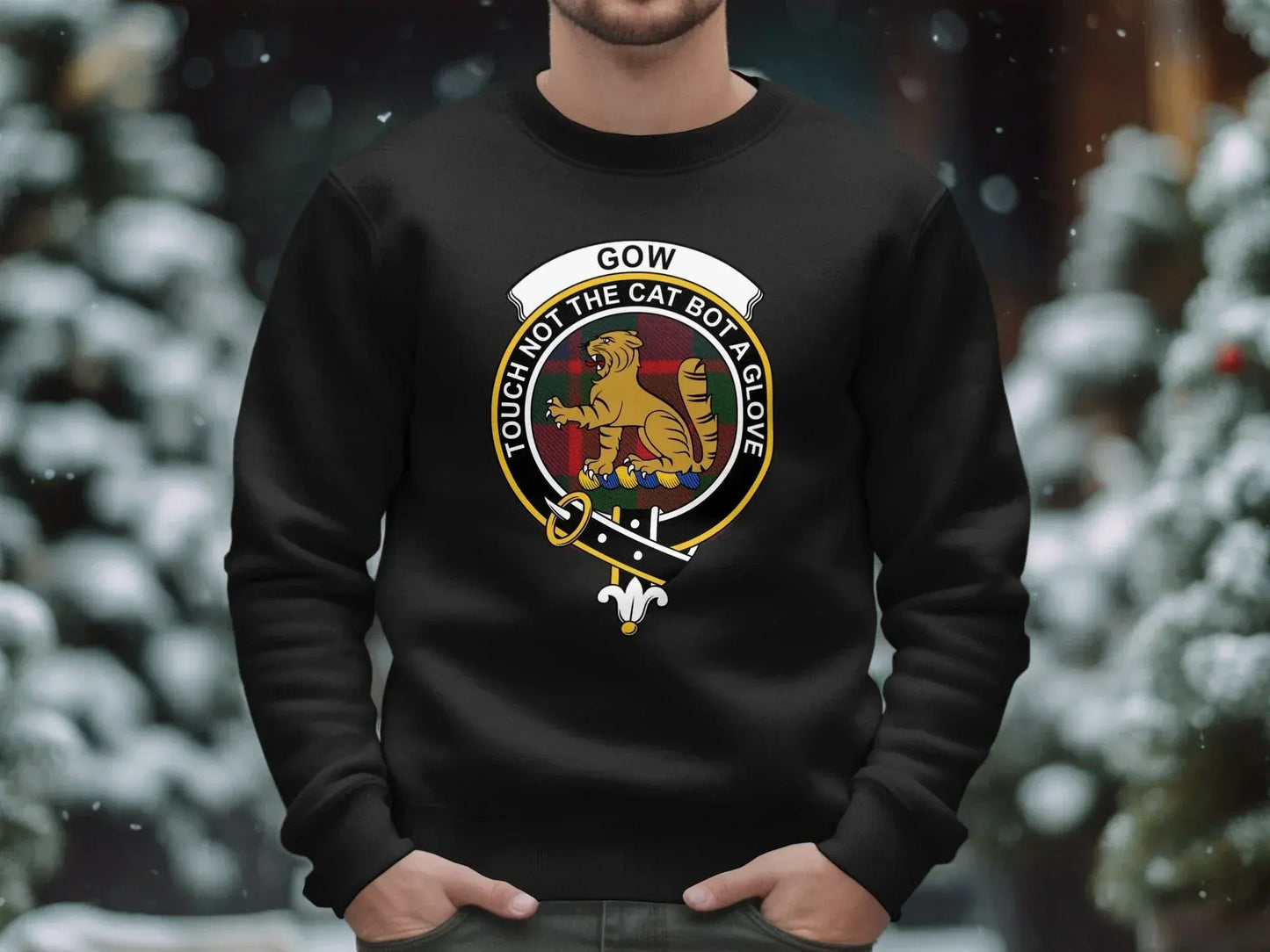 Tough Not the Cat Bot a Glove Graphic Apparel product