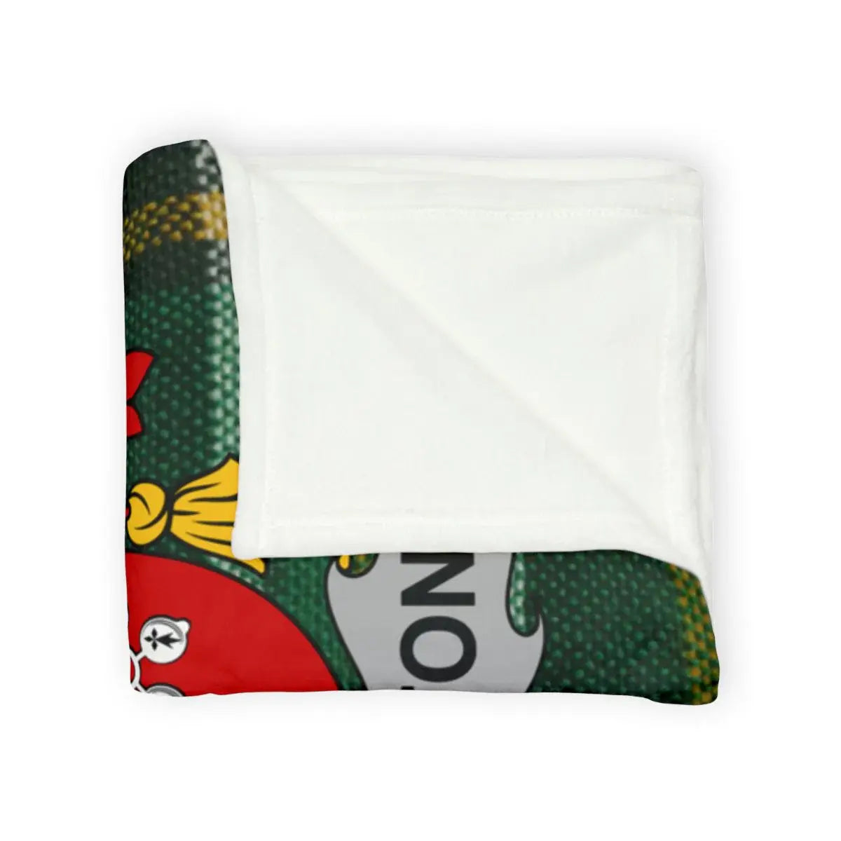 Cozy Green Cartoon Lion Design Printed Blanket product