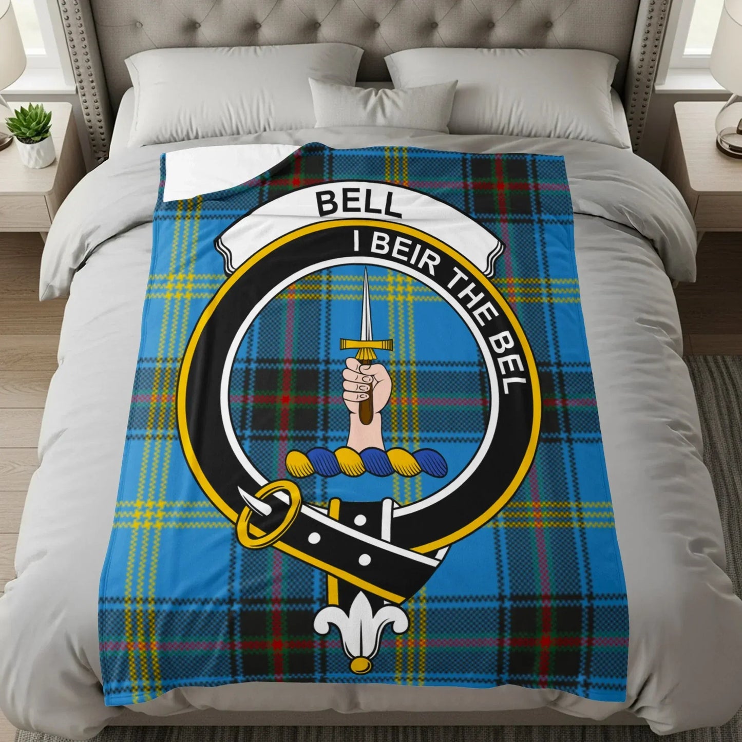 Bell I Beir The Bel Tartan Plaid Blanket product