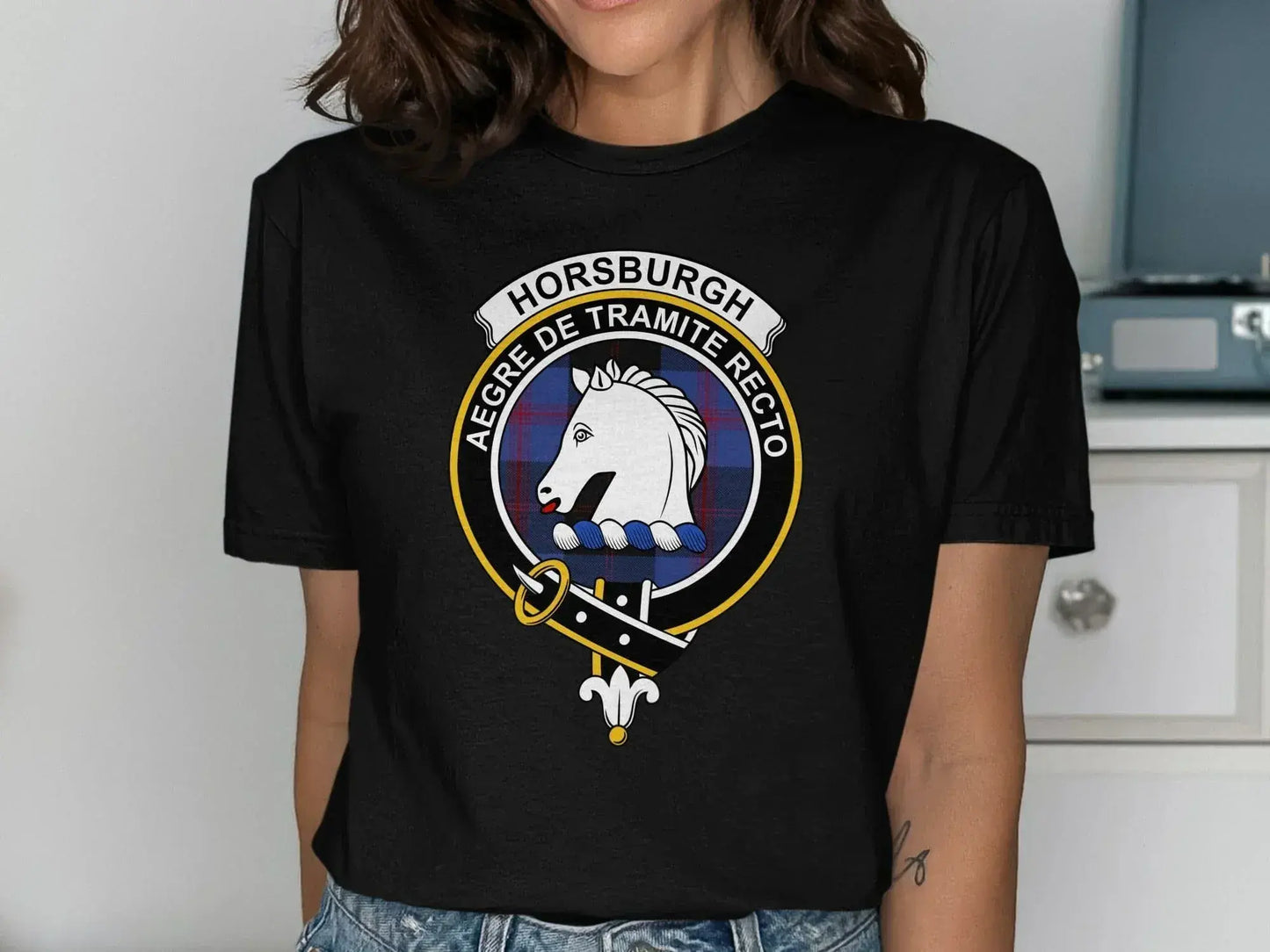 Horsburgh Aegre De Tramite Recto Black Graphic Tee product