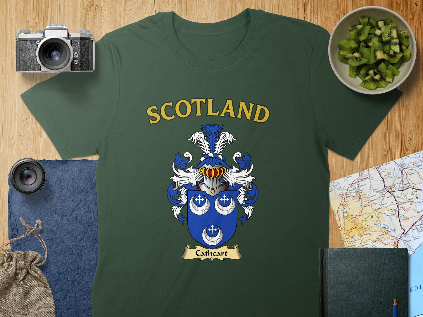 Scotland Cathcart Family Crest T Shirt product type