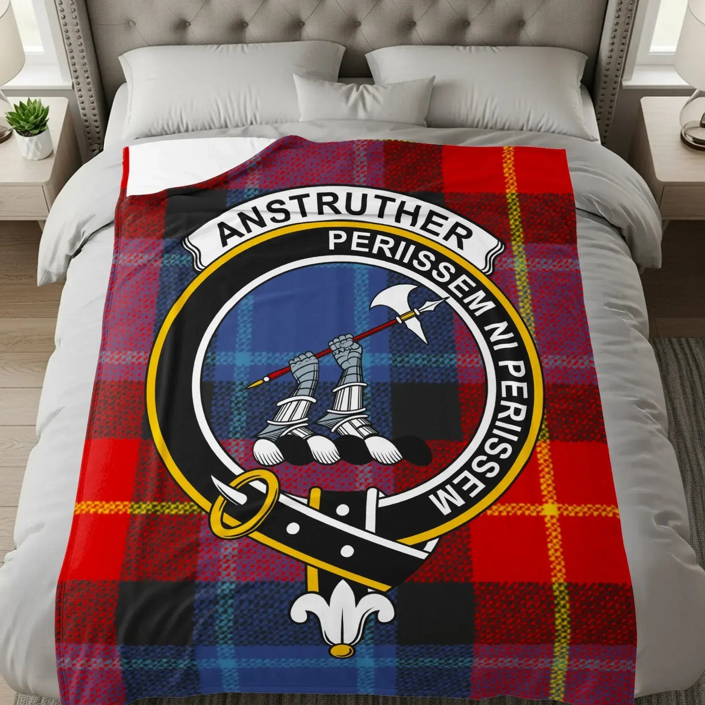Anstruther Periissem N' Peiriissem plaid blanket product