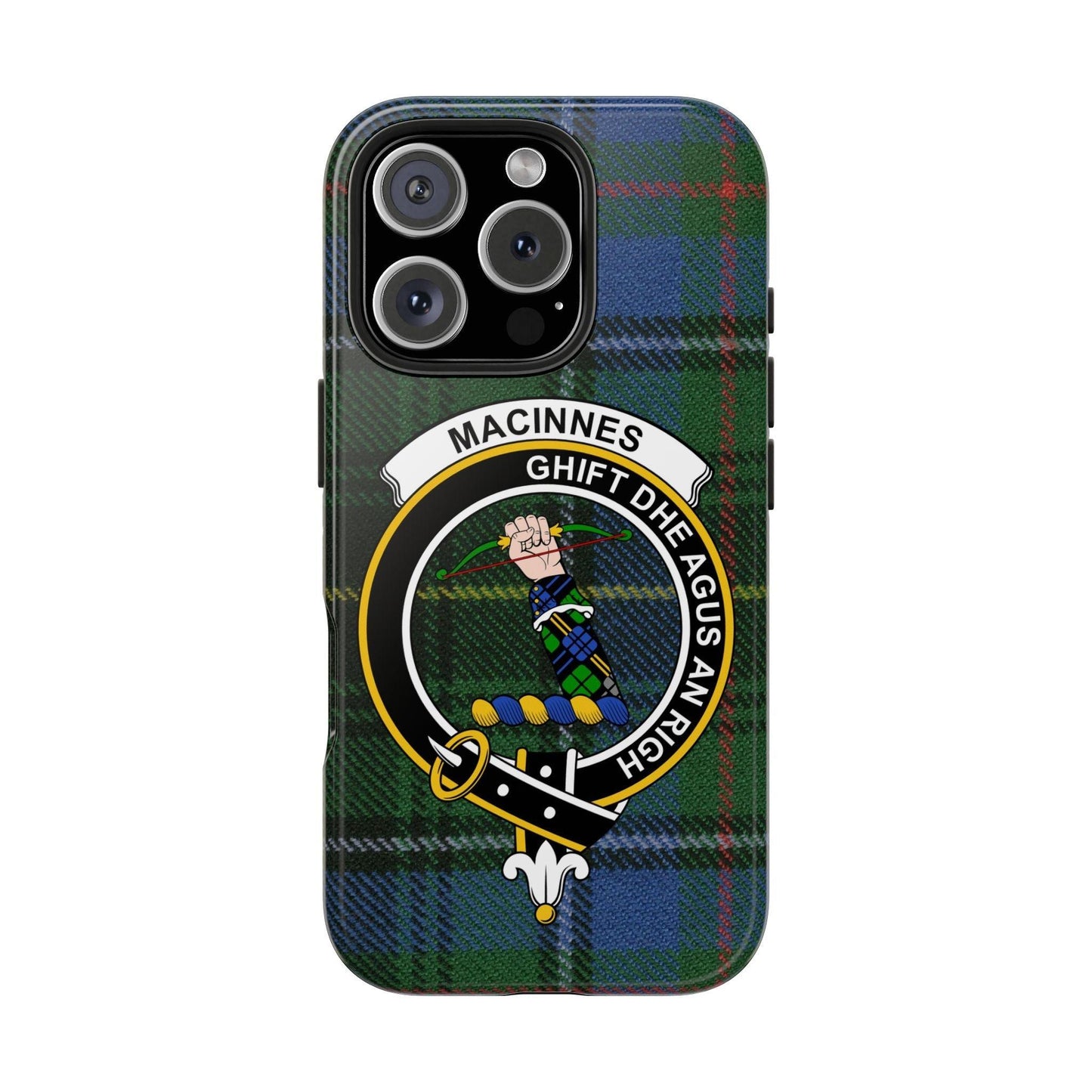 Macinnes Scottish Tartan Clan Cell Phone Case - Celtic Ancestry Gifts