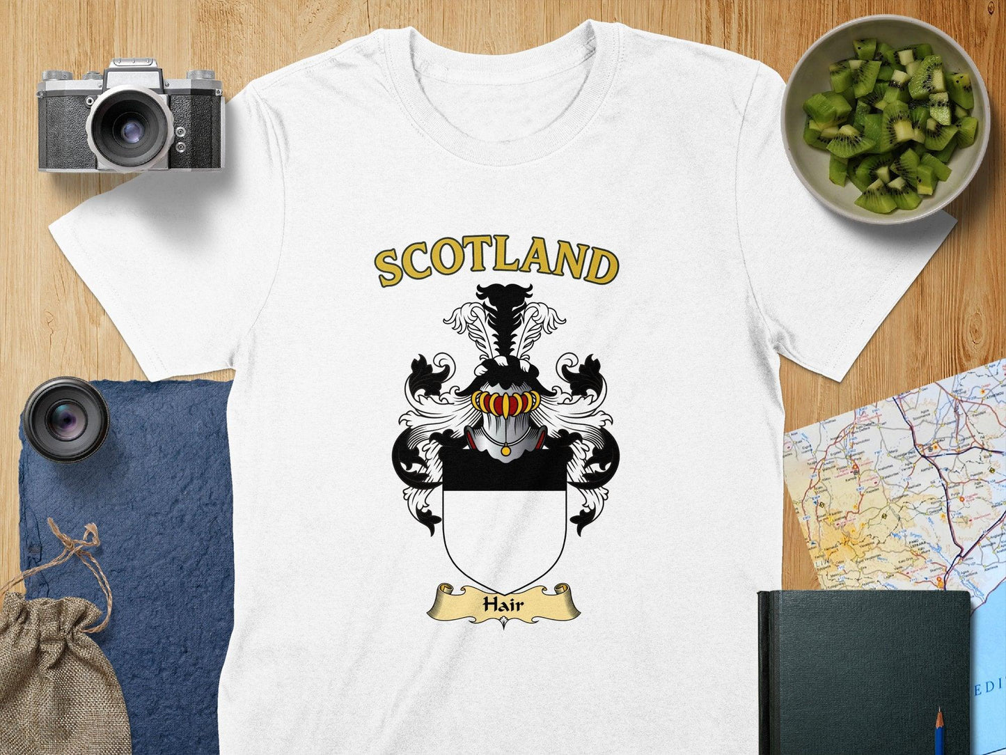 Scotland Themed Crest Emblem Hair product type