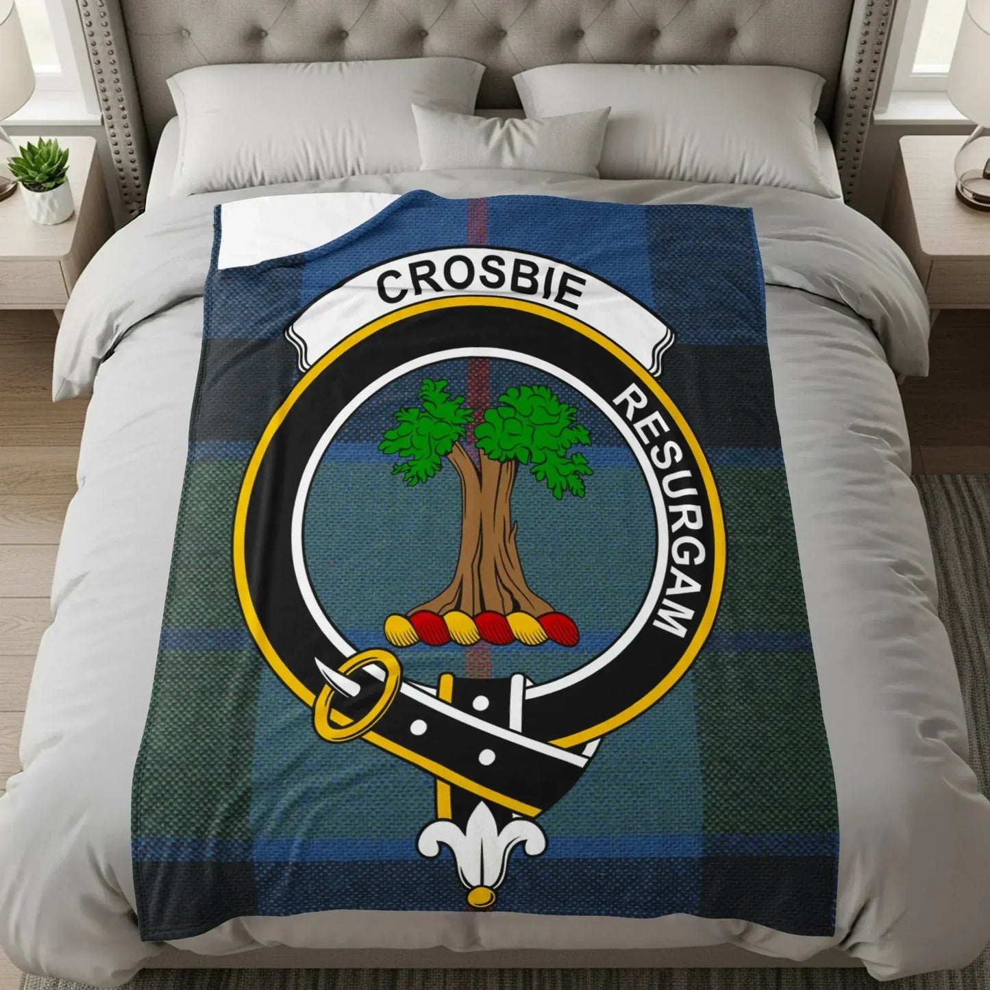 Crosbie Resurgam Crest Comfortable Blanket product