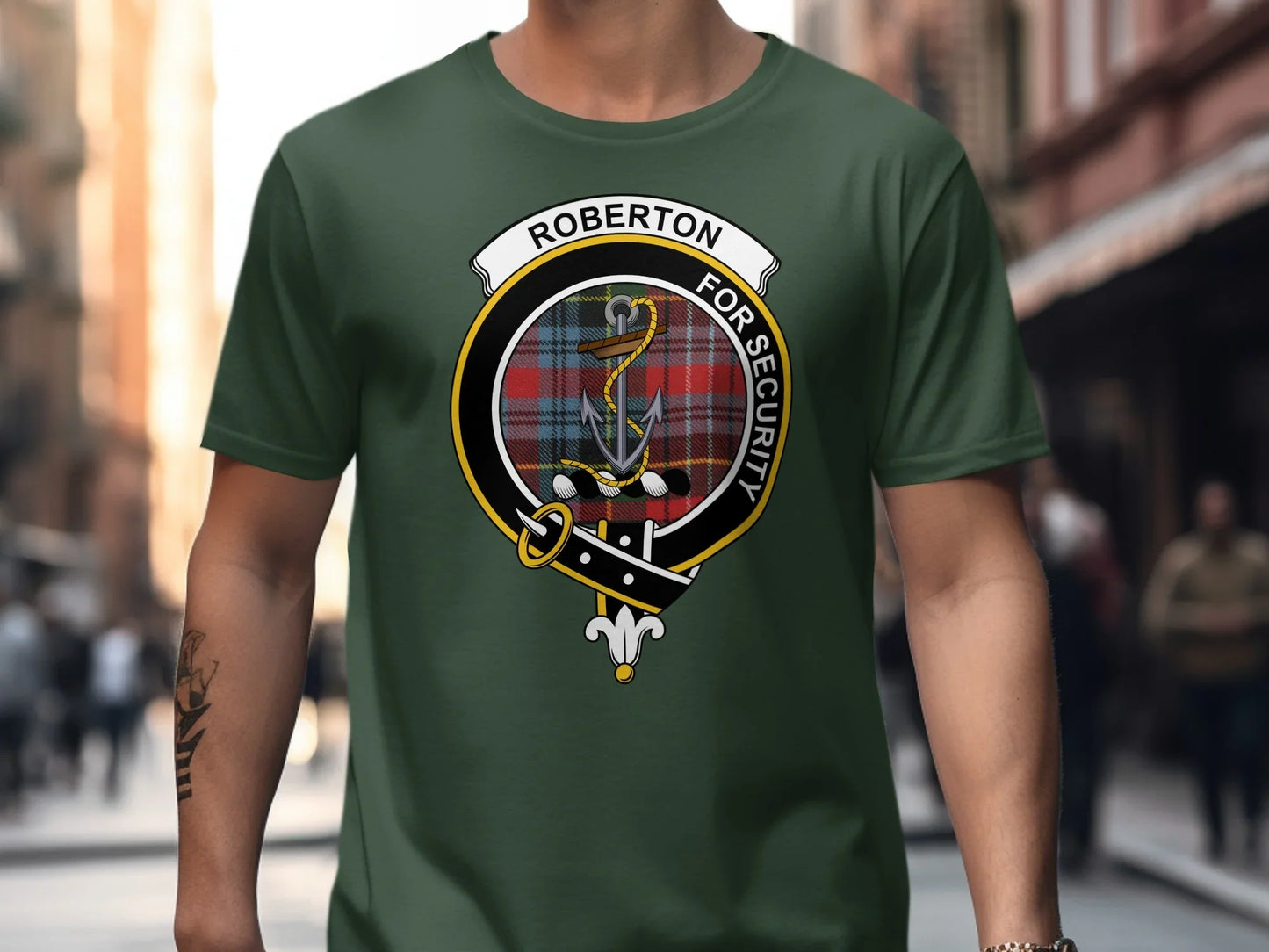Roberton For Security Graphic T-Shirt Product