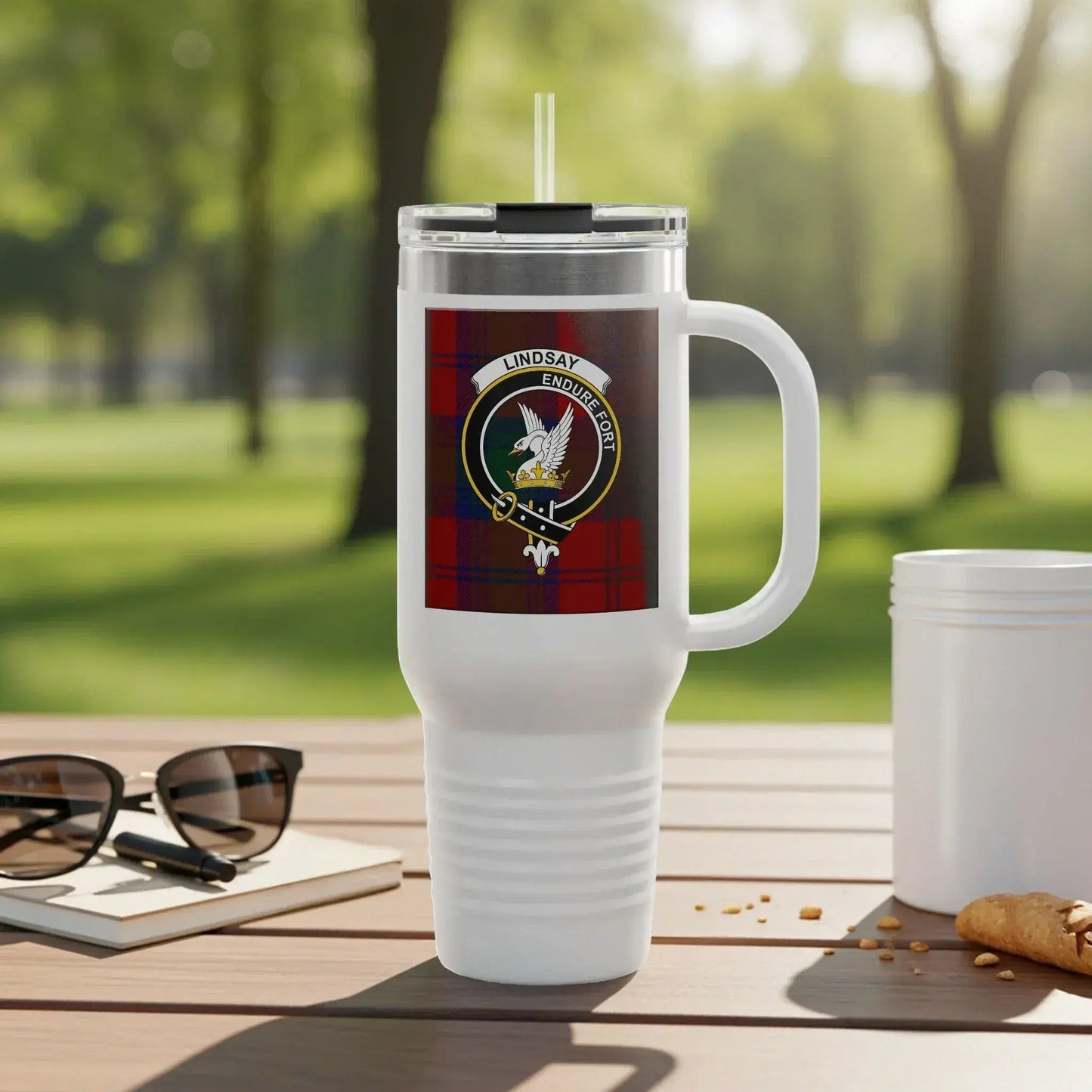 Lindsay Eagle Crest Travel Mug Tumbler Product