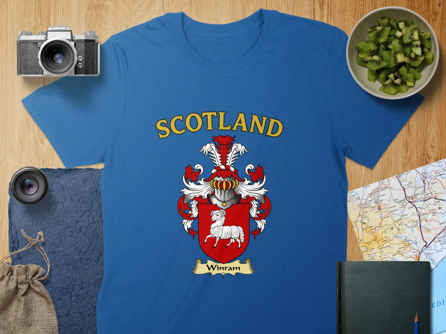 Scotland Winram Family Crest T-Shirt product type