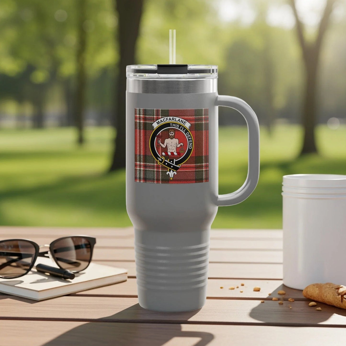 MacFarlane Tartan Insulated Travel Mug Tumbler product