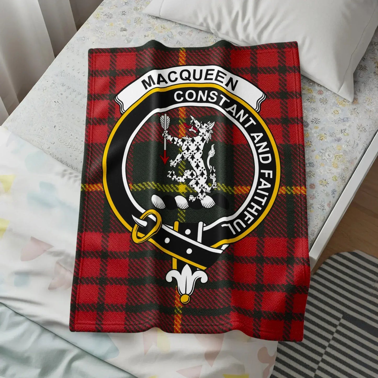 MacQueen Constant and Faithful Tartan Blanket product